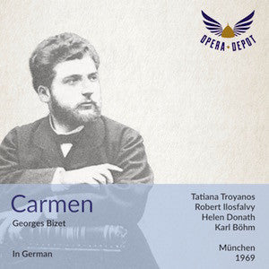 Bizet: Carmen (In German) Troyanos, Ilosfalvy, Donath, Braun; Böhm. München, 1969 Wiki Sale Online