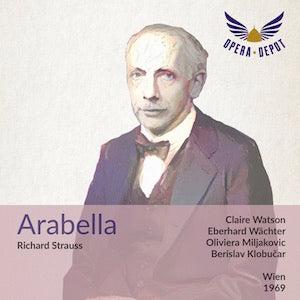 Strauss: Arabella - Watson, Wächter, Milajkovic; Klobucar. Wien, 1969 Store Sale