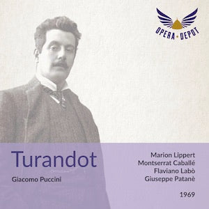 Puccini: Turandot - Lippert, Caballé, Labò, Wildermann; Patané. 1969 Sale Authentic