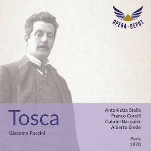 Puccini: Tosca - Stella, Corelli, Bacquier; Erede. Paris, 1970 Clearance Amazon