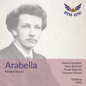 Strauss: Arabella - Ursuleac, Reinmar, Eipperle, Willer, Taubmann; C. Krauss. Salzburg, 1942 Discount Get To Buy