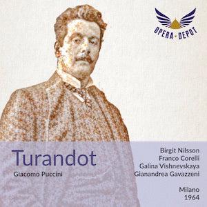 Puccini: Turandot: Nilsson, Corelli, Vishnevskaya; Gavazzeni. Milano, 1964 Cheap Order