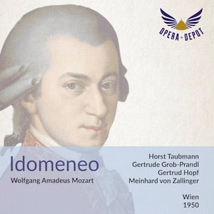 Mozart: Idomeneo - Taubmann, Menzel, Grob-Prandl, G. Hopf; Zallinger. Wien, 1950 Professional Online