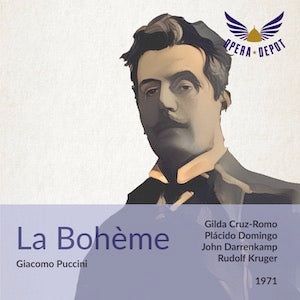 Puccini: La Bohème - Cruz-Romo, Domingo, Darrenkamp, Bayard; Kruger. 1971 Shipping Discount Sale