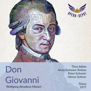 Mozart: Don Giovanni - Adam, Tomowa-Sintow, Vogel, Schreier, Griffel; Suitner. Tokyo, 1977 Cheap Newest