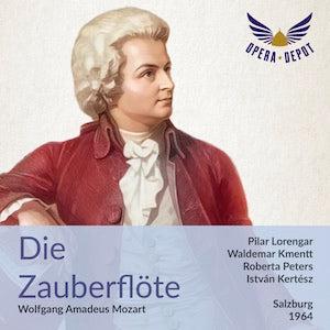 Mozart: Die Zauberflöte - Lorengar, Kmentt, Peters, Berry, Kreppel, Schoeffler; Kertesz.  Salzburg, 1964 Cheap Explore