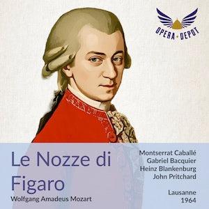 Mozart: Le Nozze di Figaro - Caballé, Bacquier, Berton, Blankenburg, Steffek; Pritchard. Lausanne, 1964 Ebay Online