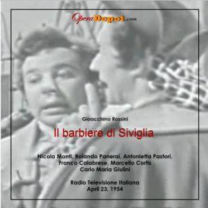 Rossini: Il Barbiere di Siviglia - Panerai, Monti, Pastori, Cortis, Calabrese; Giulini. Rai Televisione, 1954 Amazon Sale Online