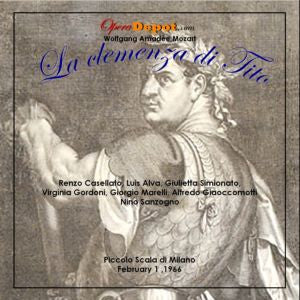 Mozart: La Clemenza di Tito - Casellato, Alva, Simionato, Gordoni, Morelli; Sanzogno.  Milano, 1966 Manchester Sale Online