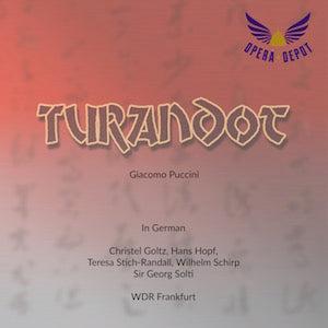 Puccini: Turandot (In German) - Goltz, Hopf, Stich-Randall, Schirp; Solti.  Frankfurt, 1956 Best For Sale