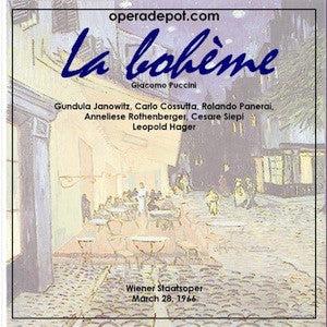 Puccini: La bohème - Janowitz, Cossutta, Panerai, Rothenberger, Siepi; Hager.  Wien, 1966 Cheap Sale Footlocker Pictures