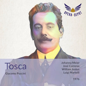 Puccini: Tosca - Meier, Carreras, Justus; Martelli. 1976 Cheapest Pice