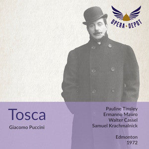 Puccini: Tosca - Tinsley, Mauro, Cassel; Krachmalnick. Edmonton, 1972 Amazon Cheap Online