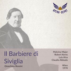 Rossini: Il Barbiere di Siviglia - Kerns, Alva, Major, Corena, Montarsolo; Abbado. Wien, 1970 Outlet Wiki