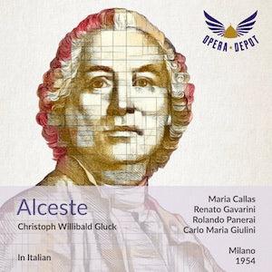 Gluck: Alceste - Callas, Gavarini, Panerai, Zampieri, Zaccaria; Giulini. Milano, 1954 Clearance Choice