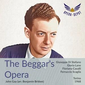 Britten-Gay: The Beggar's Opera (In Italian) - Di Stefano, Lane, Cavalli, Alberti; Scaglia.  Torino, 1968 Buy Cheap Comfortable