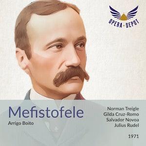 Boito: Mefistofele - Treigle, Novoa, Cruz-Romo; Rudel. 1971 Low Pice Fee Shipping Online