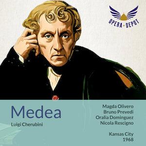 Cherubini: Medea - Olivero, Prevedi, Dominguez, Maliponte, Zaccaria; Rescigno. Kansas City, 1968 Clearance With Mastercard