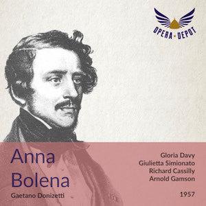 Donizetti: Anna Bolena - Davy, Simionato, Cassilly, Smith; Gamson. 1957 Supply Online