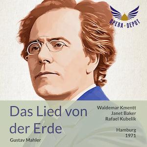 Mahler: Das Lied von der Erde - Kmentt, Baker; Kubelik. Hamburg, 1971 Sale Online Cheap