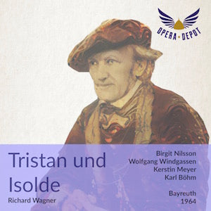Wagner: Tristan und Isolde - Nilsson, Windgassen, Meyer, Neidlinger, Hotter; Böhm. Bayreuth, 1964 Cheap Brand New Unisex