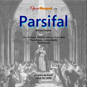 Wagner: Parsifal - Vickers, Denize, Moll, Adam, Bastin; Stein. Paris, 1976 Factory Outlet Cheap Online