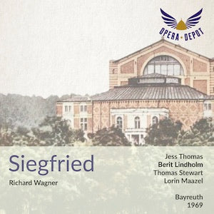 Wagner: Siegfried - Thomas, Lindholm, Stewart, Stolze, Greindl, Neidlinger, Bode; Maazel. Bayreuth, 1969 Store With Big Discount