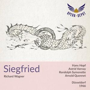 Wagner: Siegfried - Hopf, Varnay, Symonette, Kélémen, Diekmann, Fehn, Holt; Quennet. Düsseldorf, 1966 Free Shipping With Mastercard