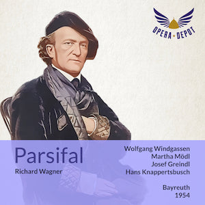 Wagner: Parsifal - Windgassen, Mödl, Hotter, Greindl, Neidlinger, Adam; Knappertsbusch. Bayreuth, 1954 Sale Deals