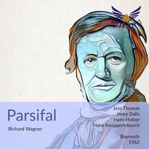 Wagner: Parsifal - Thomas, Dalis, Hotter, London, Neidlinger, Talvela, Janowitz, Silja; Knappertsbusch. Bayreuth 1962 Free Shipping For Nice