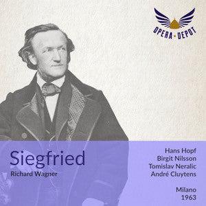 Wagner: Siegfried - Hopf, Nilsson, Neralic, Marschner; Cluytens. Milano, 1963 Quality From China Cheap
