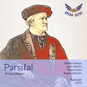 Wagner: Parsifal - Kónya, Martin, Crass, Stewart, Ridderbusch, Nienstedt; Jochum. Bayreuth, 1971 Cheap With Credit Card