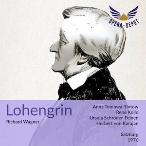 Wagner: Lohengrin - Kollo, Tomowa-Sintow, Schröder-Feinen, Nimsgern, Ridderbusch; Karajan. Salzburg, 1976 Free Shipping Best Store To Get