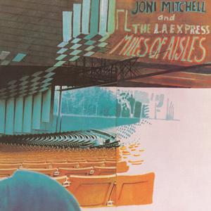 Joni Mitchell Miles of Aisles (Transparent Sea-Blue Vinyl) Free Shipping With Mastercard