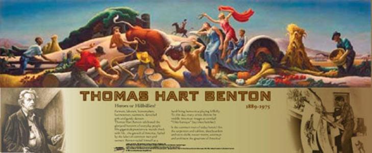 Thomas Hart Benton Traveling Exhibit With Paypal For Sale
