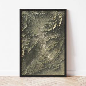 Asheville - Satellite Imagery Quality Free Shipping Low Pice