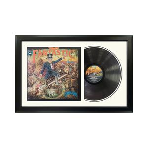 Elton John Captain Fantastic and the Brown Dirt Cowboy Vinyl Record & Cover Professionally Framed 17.5½ x 26.5½ Display with a Black Mat Cheap Sale Best Wholesale