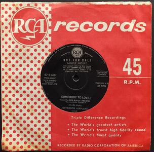 Jefferson Airplane - Somebody To Love Cheap Sale Big Discount