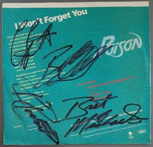 Poison - I Won't Forget You Discount Cheapest