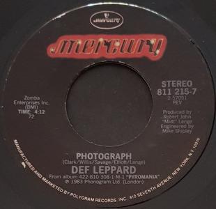 Def Leppard - Photograph Footlocker Pictures Cheap Online