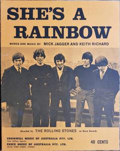 Rolling Stones - She's A Rainbow Cheap Low Shipping