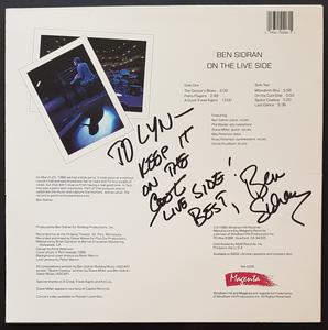 Ben Sidran - On The Live Side Outlet Good Selling