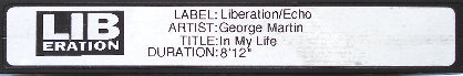 Beatles (George Martin) - In My Life Cheap Sale New
