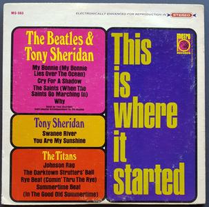 Beatles (Tony Sheridan) - This Is Where It Started Free Shipping Marketable