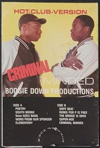 Boogie Down Productions - Criminal Minded (Hot-Club-Version) Free Shipping Deals