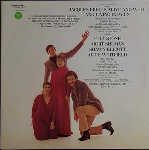 O.S.T. - Jacques Brel Is Alive And Well And Living In Paris Sale Amazon
