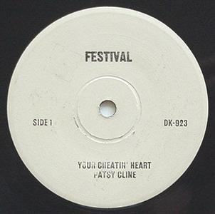 Patsy Cline - Your Cheatin' Heart View For Sale