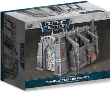Battlefield in a Box Gothic Sector Mundus Imperialis Manfactorium Depot Clearance Affordable