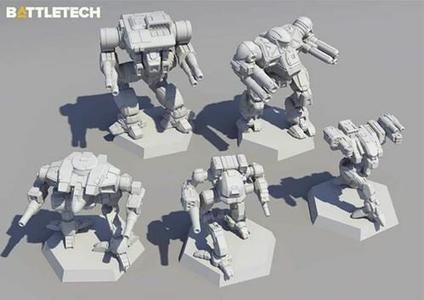 BattleTech Clan Fire Star Visit