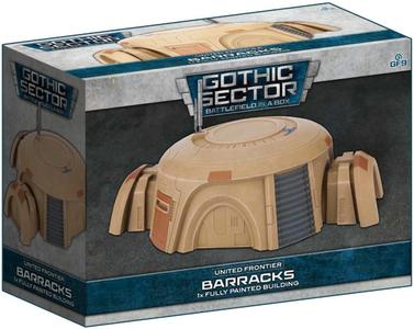 Battlefield in a Box Gothic Sector United Frontier Barracks 2025 Cheap Pice